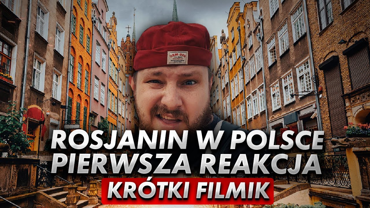 Rosjanin pierwszy raz w Polsce, Gdańsk. Reakcja.