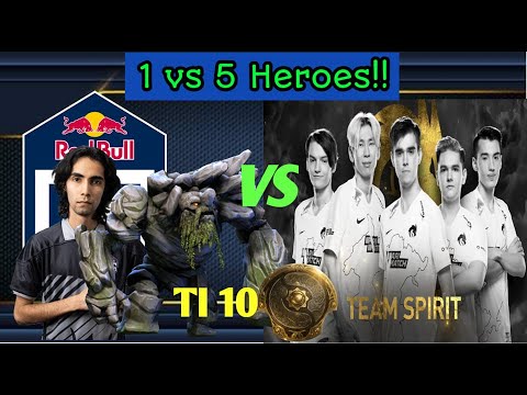 OG.Sumail Tiny vs 5 Heroes of Team Spirit | The International 10