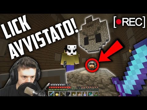 L'ALTARE DI LICK! (AVVISTAMENTO) - MINECRAFT ITA