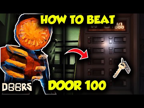 Easiest Trick to FINALLY Beat Door 100 (Roblox Doors)