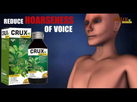 Ban Labs Crux Cough Syrup, Bottle Size: 100 ml