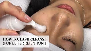 How to Do a Lash Bath (For Better Retention!)