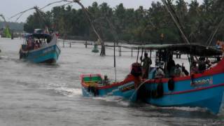 preview picture of video 'Bootstour in Kerala'