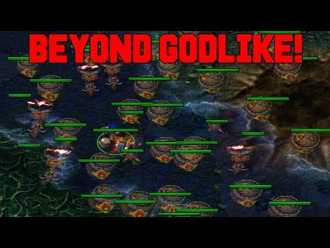 DOTA TECHIES BEYOND GODLIKE (HARD GAME)