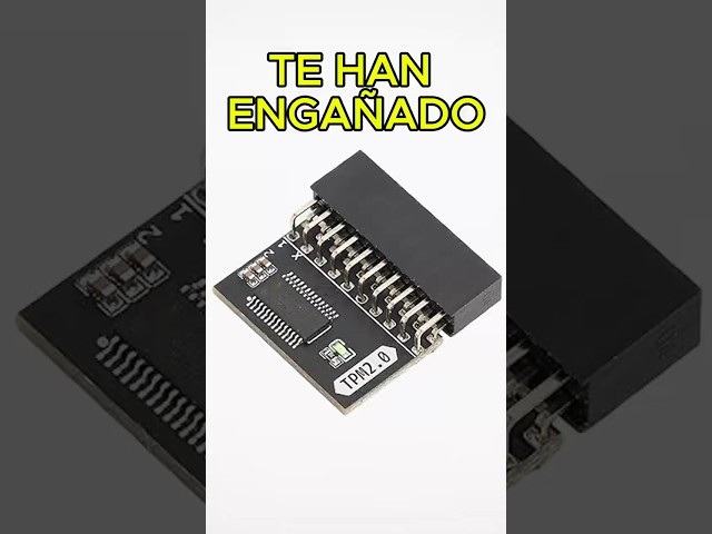 Vídeo relacionado con Chip de seguridad TPM2.0 con cifrado de hardware, módulo de hardware de arranque seguro RSA ECC módulo de datos TPM IC comprobador de integridad