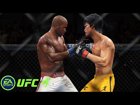 🥊 UFC4 Bruce Lee vs Andre Bishop UFC 4 - Super Battle 🥊