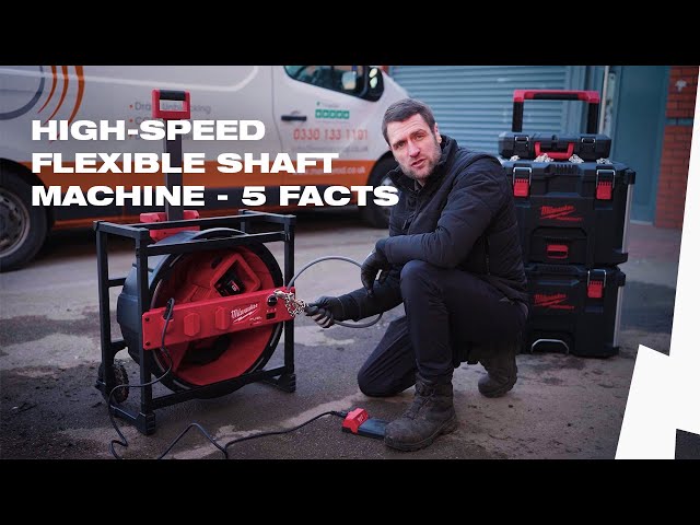 milwaukee Flex shaft machine milwaukee m18 hsfsm-122