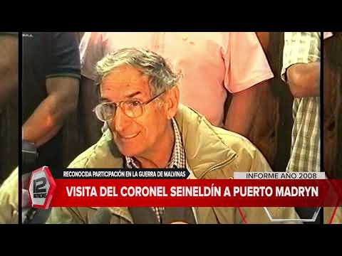 40 years since the Falklands War: Colonel Seineldín visits Puerto Madryn