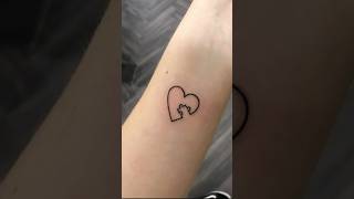 broken heart 💔 tattoo &amp;  mini tattoo for couple tattoo #tattoo #art #trending #3d #mehndi #viral