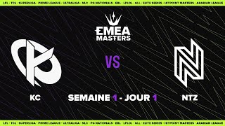 EMEA Masters Summer 2023 - Group D1 - KC vs NTZ