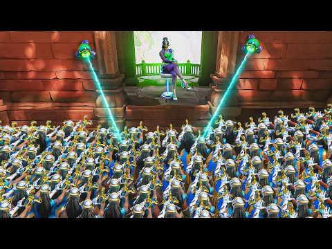 1v10 SYMMETRA CHALLENGE in Overwatch 2 (THIS WAS CHAOS!)