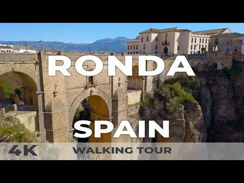 4K Ronda Espanha - passeio a pé 2022
