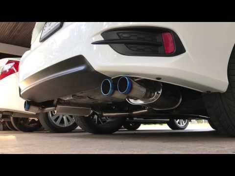 Civic FC Turbo RS HKS LEGAL Muffler Exhaust system