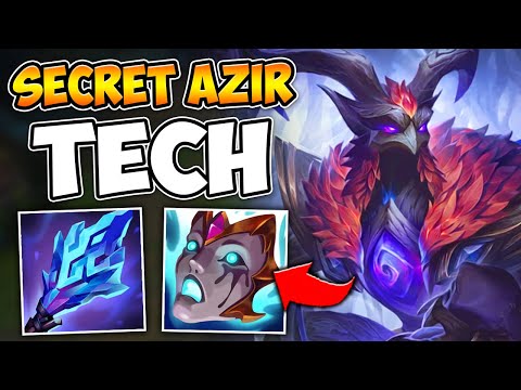 Have I found the secret Azir tech? Azir support is low key CRACKED!