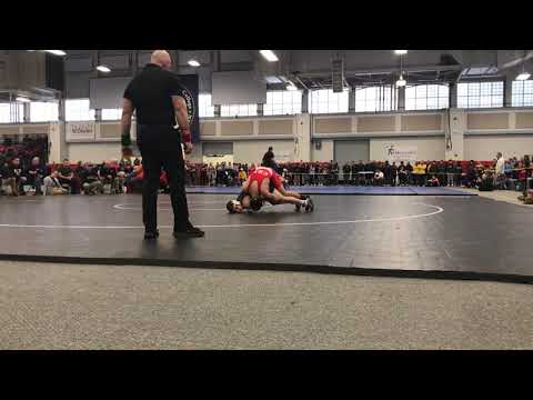 132 lbs 2020 NYSPHSAA Section XI Semi-Final Otto vs Peterson