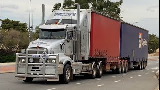 Australian Trucking and Road Trains on Greenmount Hill
