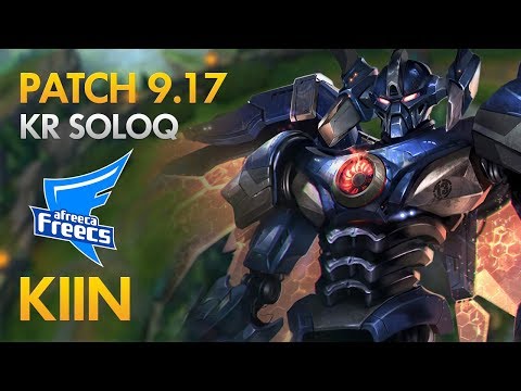 Afreeca Freecs Kiin - Aatrox Top Lane - KDA 17/5/12