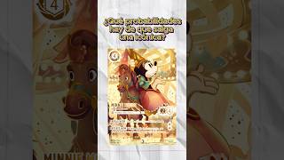 Qué probabilidades hay de que salga una icónica en Lorcana? #lorcana #boosterpack #tcg #disney