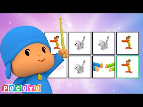 Say the Word to the Rhythm 🎵 POCOYO'S WORD CHALLENGE! 1, 2, 3, 4! | Pocoyo 🇪🇸 Spanish