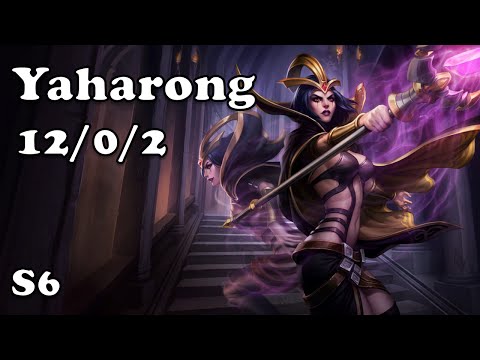 61: Yaharong Leblanc Mid VS Corki S6 Master Ranked KO League of legends