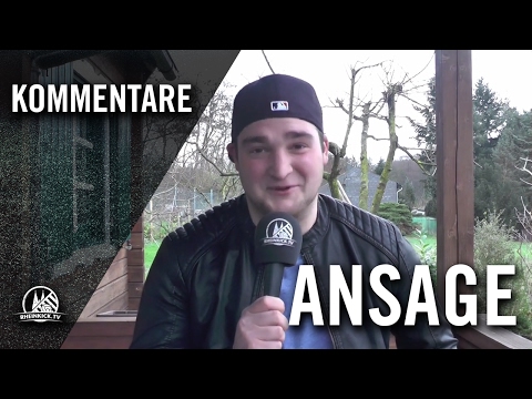 Ansage von Maurice Brömmel (RSV Rath-Heumar) | RHEINKICK.TV