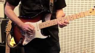 Video thumbnail for Fender American Standard Stratocaster Demo Live from NAMM 2015 by MusicStoreLive.com