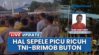 Kericuhan Oknum TNI Brimob di Buton Selatan Berakhir Damai, Dipicu Salah Paham Usai Tanding Bola