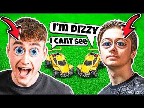 Drunk Goggles in Rocket League Are INSANE!