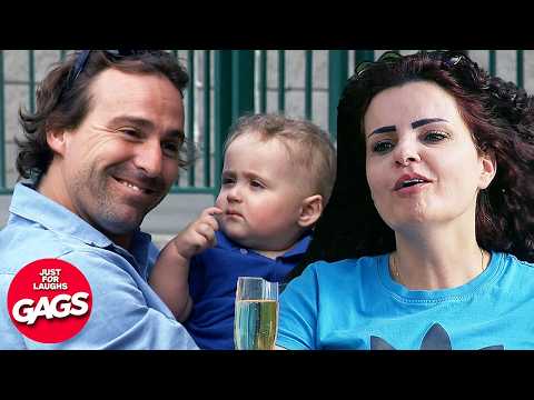 Dad Does The Bare MINIMUM | Just For Laughs Gags