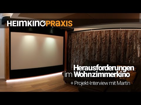 Herausforderungen im Wohnzimmerkino – Projekt-Interview mit Martin (EP56)