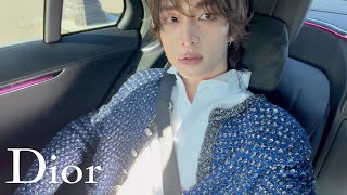 Christian Dior Hyunjin of Stray Kids at His First-Ever Dior Show