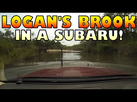 Logans Brook - In a Subaru! Cape York, Old Telegraph Track