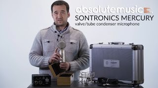 Video thumbnail for SONTRONICS VALVE CONDENSER MIC THE MERCURY by Absolute Music