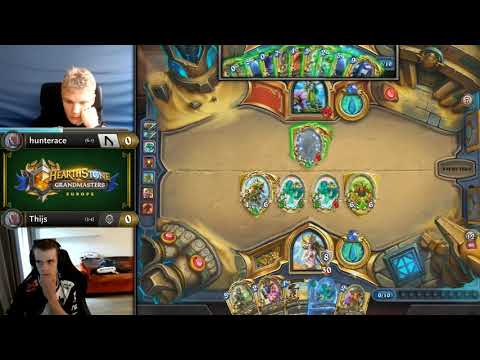 hunterace vs Thijs - Hearthstone Grandmasters Europe S2 2019 - Week 4