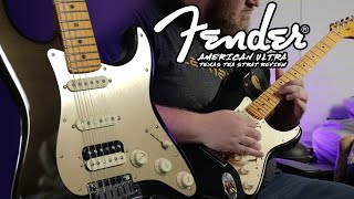 Video thumbnail for Fender American Ultra Strat Review (HSS TEXAS TEA) by HomeBrewedHero