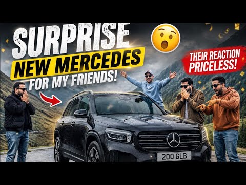 Thumbnail for Mercedes GLB 200 Surprise for My Friends 😱 | Epic Scotland Road Trip Vlog 🇬🇧 by Luxury car, Car