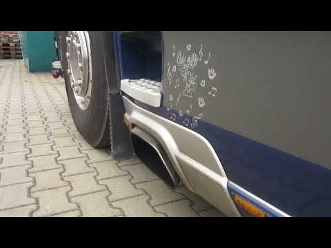 SCANIA R560 V8 sound check