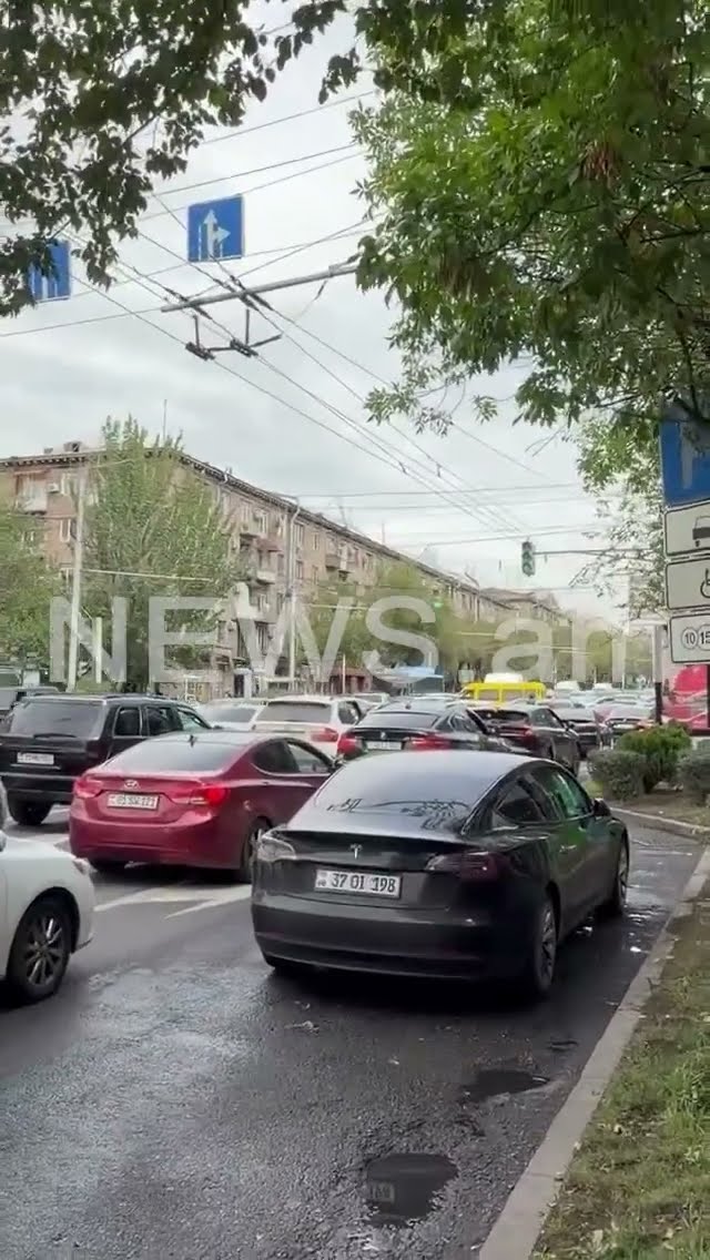 Վթար Կոմիտասի պողոտայում. երթեւեկությունը կաթվածահար է