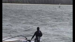 preview picture of video 'Tempête Xynthia de passage sur le lac de Vesoul Vaivre'