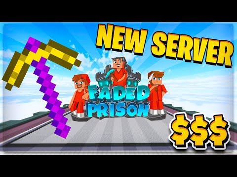 *NEW* MOST OVERPOWERED FUN MINECRAFT OP PRISON SERVER! | 2021-2022 | Faded Prison |
