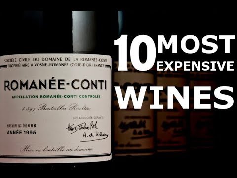 10 vinhos mais caros do mundo