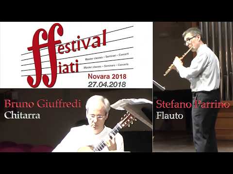 Bruno Giuffredi & Stefano Parrino plays Movido from sonatina by Radames Gnattali