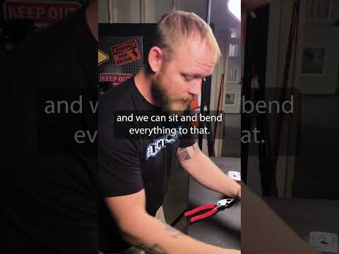 Electrician Hack  -  How to Bend Conduit Like a Pro