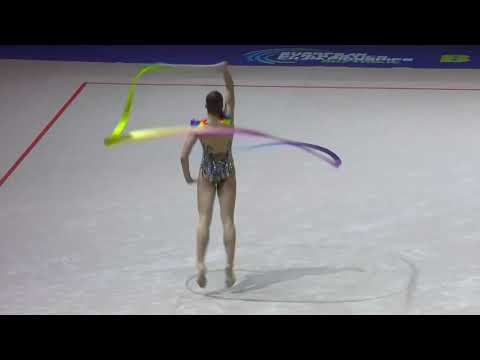 European Championship Baku 2019   Eleni Kelaiditi Ribbon Qualification