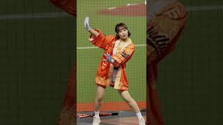 #unigirls Chihiro 王者之獅→潘傑楷應援 2024.10.22  #統一獅 #台湾チア #fancam #cheerleader #台灣大賽