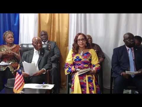 President Boakai attends the launching of the Rev. Tolbert III Chair for Peace Building-LB ONLINE TV