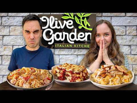 An Italian Tries the Olive Garden Menu