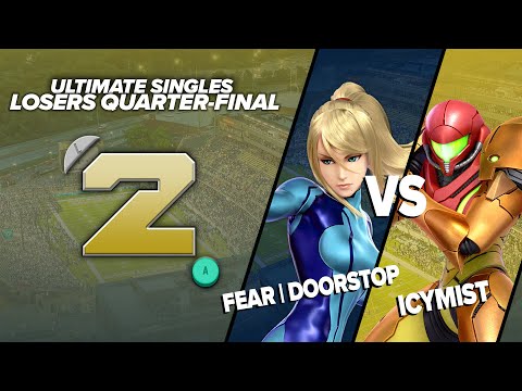FEAR | Doorstop (ZSS) vs IcyMIst (Samus) - Ultimate Singles Losers QF - Chain Grab 2