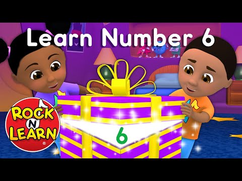 Learn About the Number 6 | Number of the Day: 6 | Learn Six with Manipulatives | Rock 'N Learn