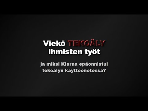Korvaako tekoäly ihmisen?